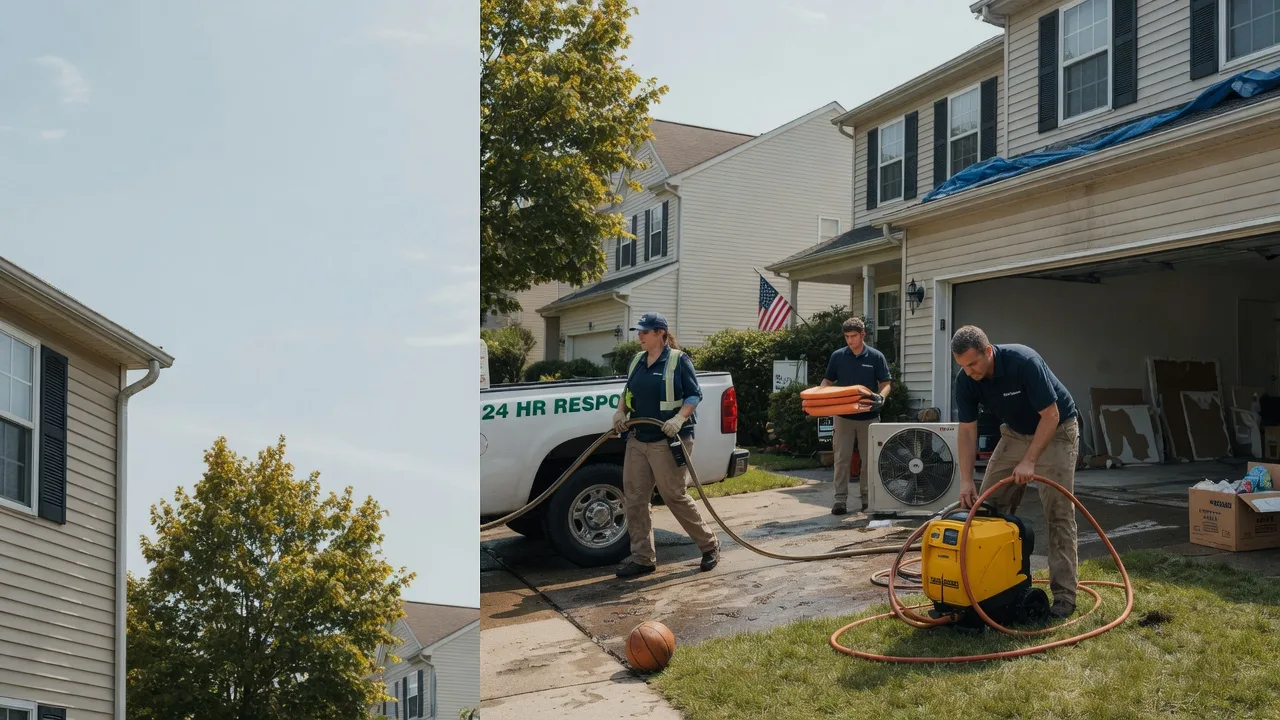 Emergency Water Damage Restoration in Bowie, MD near me